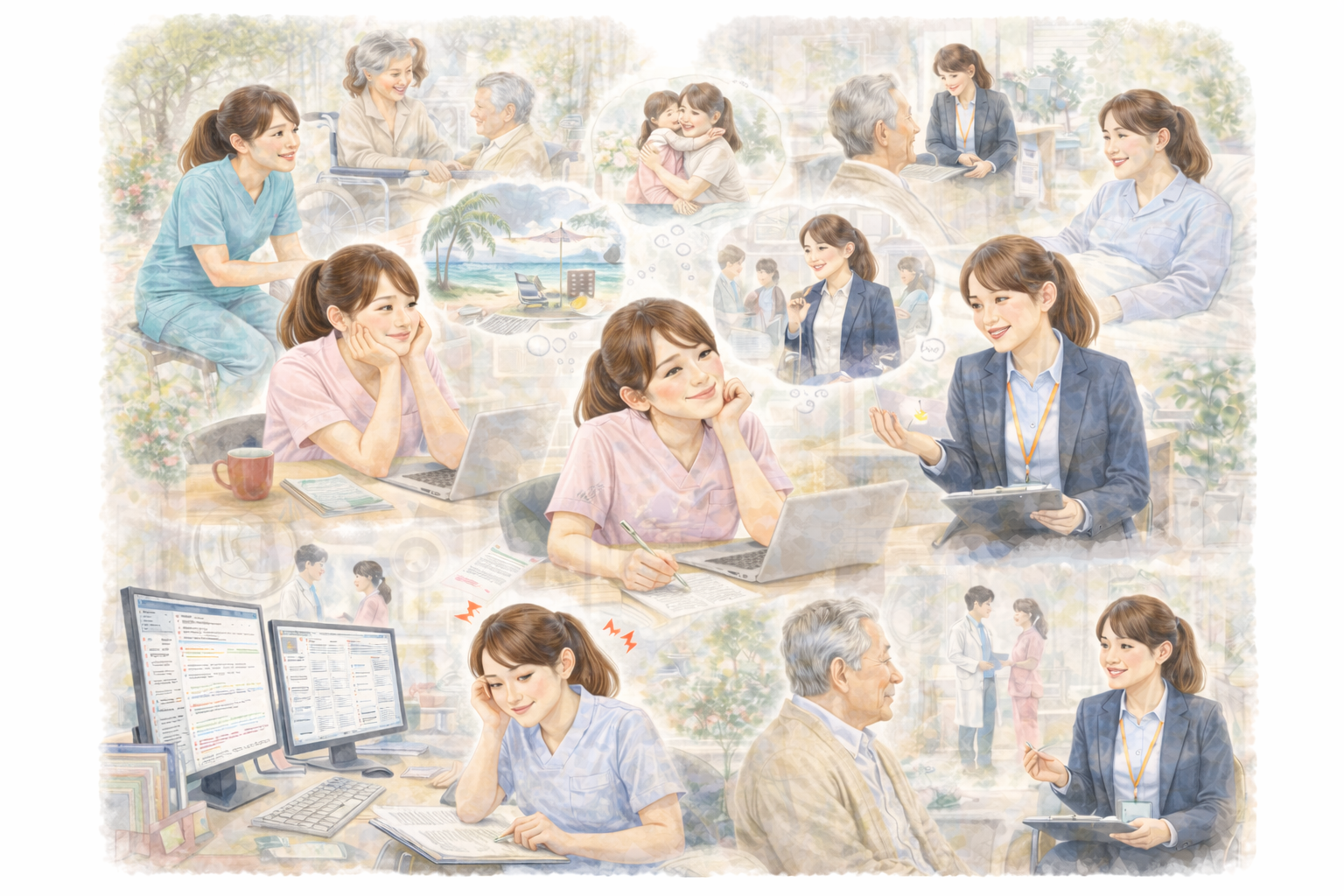 介護職向け転職タイプ診断